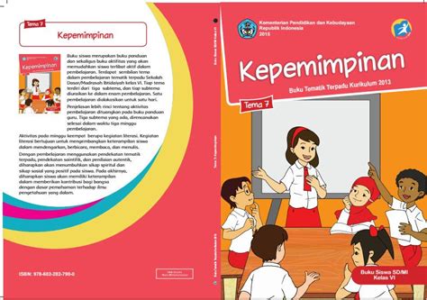 Terdapat versi pdf dan aplikasi android. Download Buku Tematik Kurikulum 2013 SD/MI Kelas 6 Tema 7 Kepemimpinan Edisi Revisi Format PDF ...