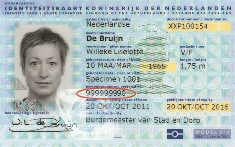 Uh oh, now you have a number defining your life in the netherlands. Waar vind ik mijn burgerservicenummer (BSN) op mijn ...