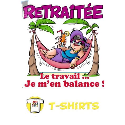 Crochet, tricot, couture, srapbooking et aussi la cuisine. Tee-shirt Retraite - Femme - Achat / Vente t-shirt ...