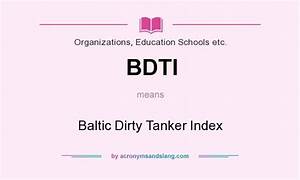 Bdti Baltic Tanker Index In Organizations Education Schools