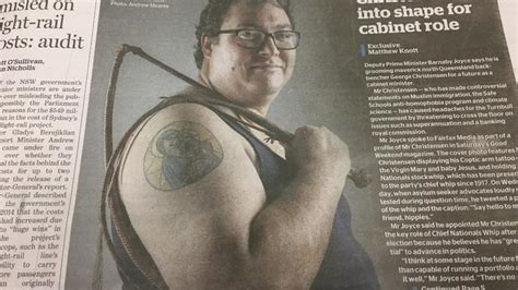 The outspoken north queensland mp announced the decision on tuesday. George Christensen: Picture of MP with leather whip and ...