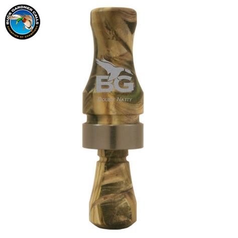A cornerstone of the buck gardner duck call line, the buck gardner double nasty ii camo duck call gives serious duck hunters a loud call with lots of extra rasp. Buck Gardner Camo Double Nasty Duck Call | Field Supply