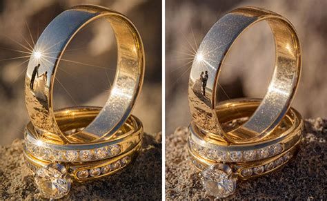 Ultimate wedding photography sample shot list in today's blog we are going to talk about something very important to the organization and flow of a wedding day, the actual list of photos you will likely take on the wedding day! Unique Concept Wedding Photoshoot With Reflected On Rings | 99inspiration