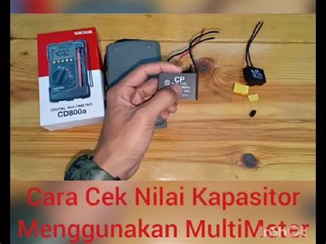 Cara menggunakan multimeter untuk mengukur tegangan dc 1. #kapasitor #multimeter Cara / Teknik Yang Betul Cek Nilai ...