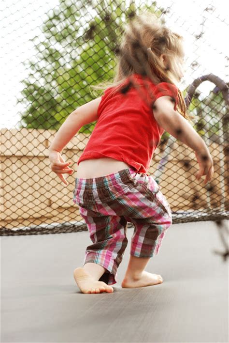 Kids pants fall down while fighting. The Berry Blog: Jumping Queen