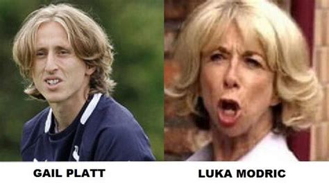 Find news on luka modric's youth and senior career. Football Look-A-Like on Twitter: "Luka Modric aka Gail ...