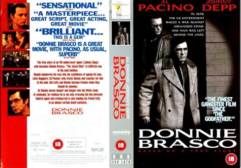 Sorties cinémas, sorties en vod, bandes annonces et teasers. Donnie Brasco (1997) on Entertainment in Video (United ...