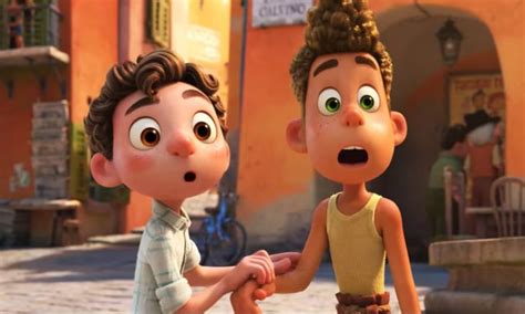 I love how every a pixar movie has its own style Pixar e Disney divulgam trailer da animação "Luca" - Tudo do Bem