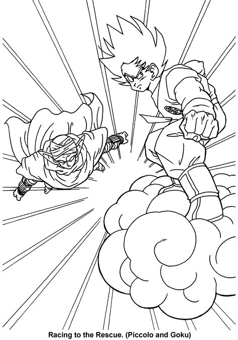 Dragon ball coloring pages has various images of characters in dragon ball anime. Dragon Ball Z Coloring Page Tv Series Coloring Page ...