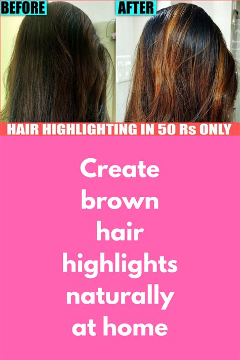 To create thinner highlights, use your small spool how do you get your natural hair color back after highlights? Create brown hair highlights naturally at home To prepare ...