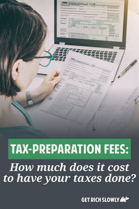 I focus on the tax issues of individuals, businesses & more. Tax-preparation fees: How much does it cost to have your ...