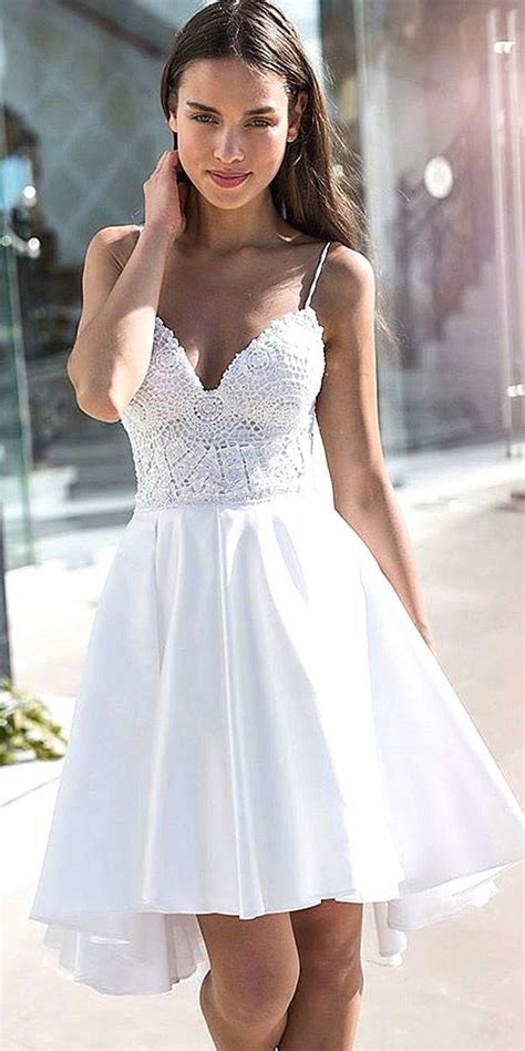 Besides, short style is more comfortable and if you are holding a beach wedding. 27 Amazing Short Wedding Dresses For Petite Brides ...