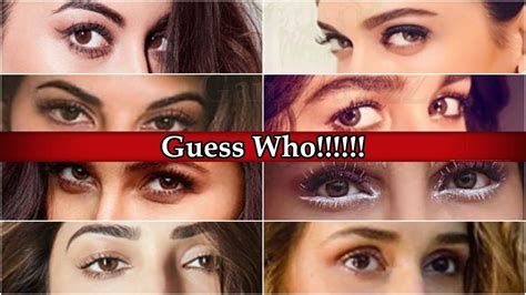 Performance signs are simple codes that the audience must decode during the actor's performance. Guess Who!!! Guess The Bollywood Actresses From Their Eyes ...