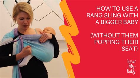 Check spelling or type a new query. HOW TO USE A RING SLING WITH A BIGGER BABY - YouTube