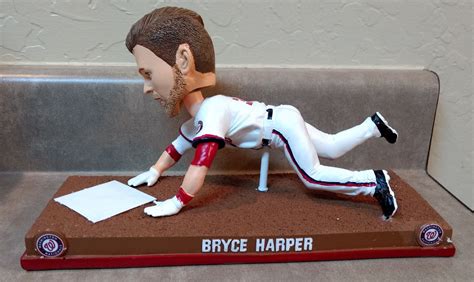 Washington Nationals Bryce Harper bobblehead | Bobble head, Bryce harper, Washington nationals