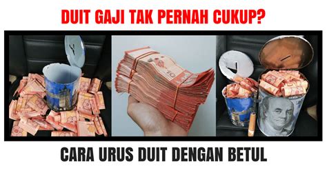 Ini hanyalah sekadar panduan daftar sahaja. 7 Cara Urus Duit Dengan Betul Di Tahun 2018 Walaupun Gaji ...