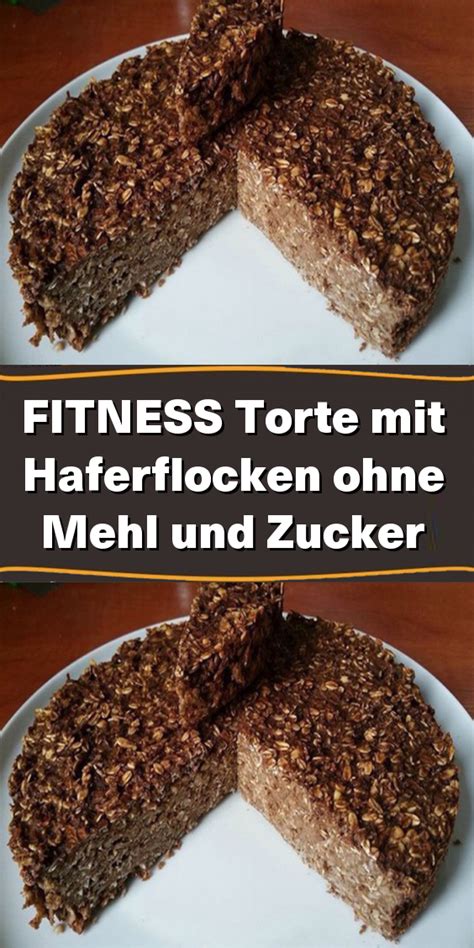 Nun auch die eier, dann gut verrühren. FITNESS-Torte mit Haferflocken ohne Mehl und Zucker ...