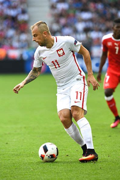 Kamil grosicki set up the first and scored the second as the visitors turned the contest around. #EURO2016 Kamil GROSICKI of Poland during the European ...