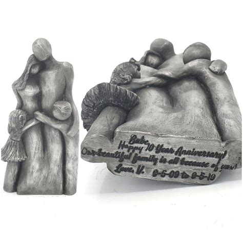 10 year christian wedding anniversary wishes for your husband. 10 Year Anniversary Aluminum Sculpture, 10th Anniversary ...