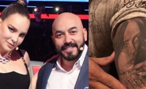 Lupillo y belinda se conocieron siendo coaches del reality televisivo la voz méxico. Lupillo Rivera habla sobre su tatuaje con el rostro de Belinda