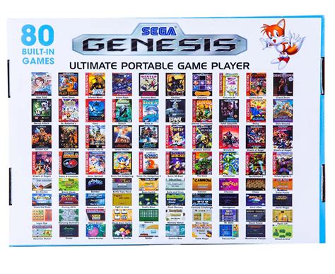 Juego que recuerda a las consolas de 16 bits de los años 80. Sega Genesis Portatil Retro 2017 ,80 Juegos , Recargable ...