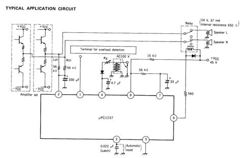 Designing such a circuitry isn't an easy task because there are lot of variables that should be considered in it since different amps work with different voltages and i have attached the m9 amplifier schematic from analog metric. Защита Ас На Микросхеме Pc1237 - C1237ha - УМЗЧ на интегральных и гибридных микросхемах - Форум ...