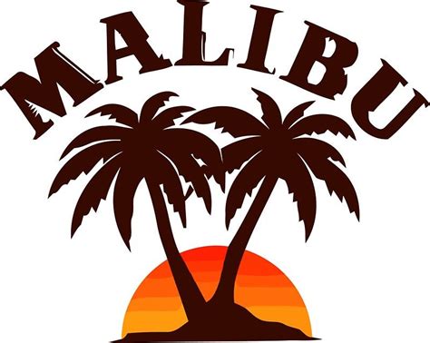 24 transparent png illustrations and cipart matching m… baca selengkapnya malibu drink logo. Malibu California T-shirt | Malibu, Logo's, Tekenen