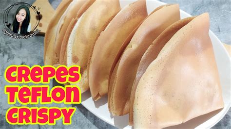 Cara membuat pizza teflon sendiri ternyata mudah lho, toppers! Cara Membuat Crepes Teflon / Cara Membuat Crepes Teflon ...