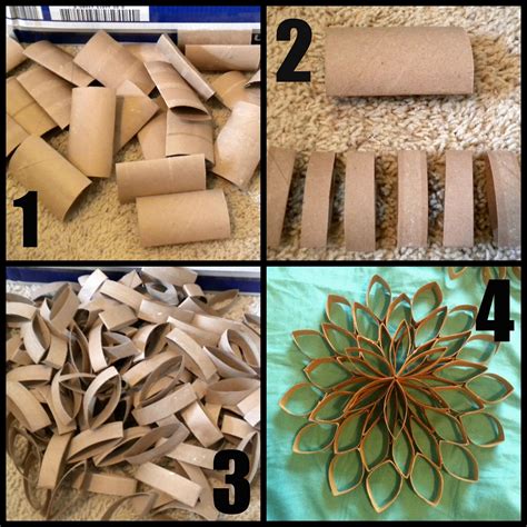 Ways to repurpose toilet paper tubes. the kc experience: Tutorial: Toilet Paper Tube Flowers