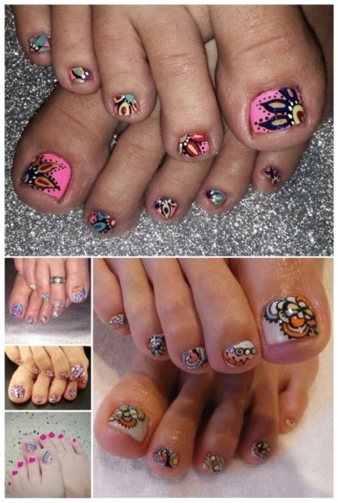 No sólo vas tendrás pies saludables, te sentirás bien al tener recorta esas uñas de los pies para prepararlas para el verano, que tus dedos de los pies estén en forma. Uñas decoradas CON MANDALAS | +20 diseños fáciles y muy coloridos!