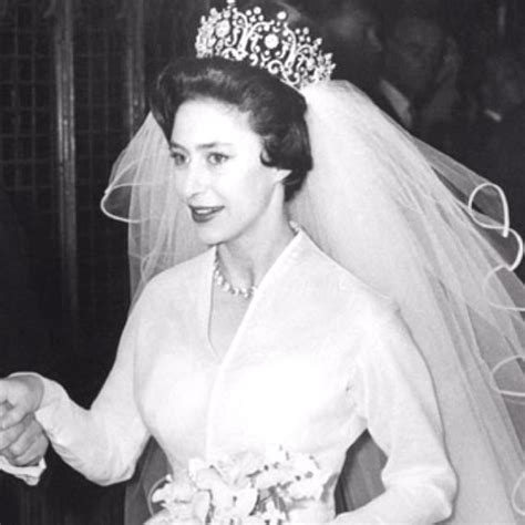 Princess margaret eschewed convention when she chose this tiara for her wedding. Princess Margaret. | Princess margaret wedding, Royal ...