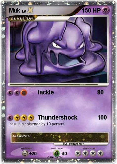 236 (214 normal, 22 secret). Pokémon Muk 97 97 - tackle - My Pokemon Card