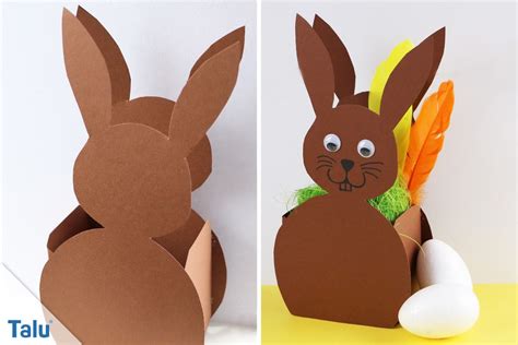 Osterhase vorlage zum ausdrucken kostenlos inspirierend osterhase. Osterkörbchen basteln - Anleitung + Vorlagen für ...