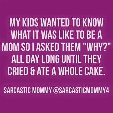 Pin by Diana Franklin on Mommyisms | Sarcastic mommy ...