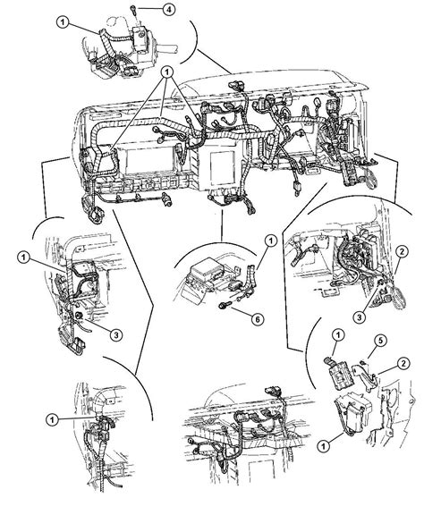 Rear brakes would no come on with headlights. Dodge Dakota Wiring. Instrument panel - 56049079AD | Mopar ...