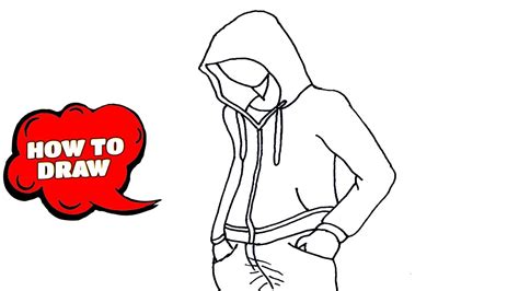 768x1039 a person wears hoodie by gintorikosu. How to Draw a Hoodie on a person | Person wearing Hoodie Drawing - YouTube