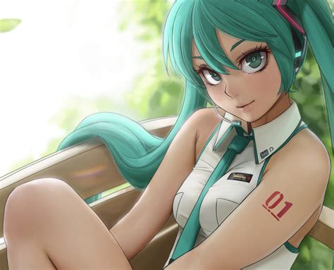 See more ideas about hatsune miku, hatsune, miku. aqua eyes aqua hair close cropped hatsune miku headphones ...