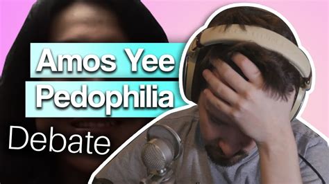 In the days of livejournal and blogspot, you have to write. Pedophilia Debate with Amos Yee - YouTube