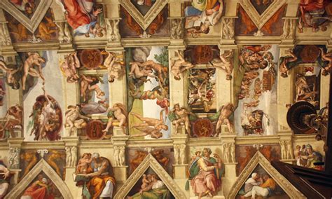 Crafty homeowner transforms his ceiling with wallpaper of michelangelo's the creation of adam. Checking the Did-It Box: See the Ceiling of the Sistine ...