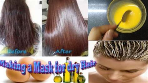 That means that it can help to slow the pace of hair loss. Olive oil and egg Hair Mask For Silky, Smooth, Shiney Hair ...