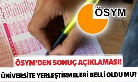 Adayın bu şekilde tercih yapmak istemesi halinde, tercih edeceği bölümün ilgili puan türüne ait alan dışı tercih sırası'na dikkat etmelidir. YKS tercih sonuçları heyecanla bekleniyordu! ÖSYM duyurdu ...