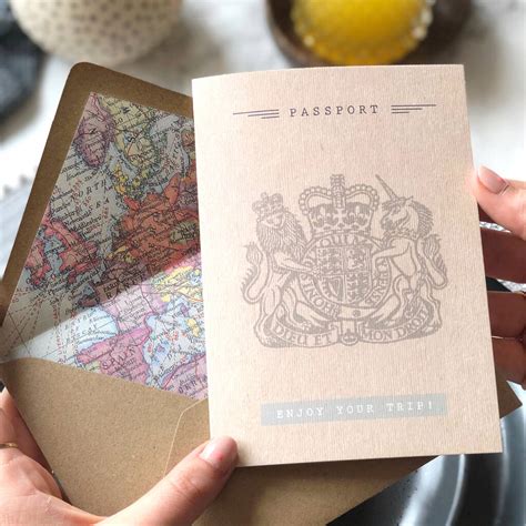 Nationals exclusively by the u.s. Passport Card By Rodo Creative | notonthehighstreet.com