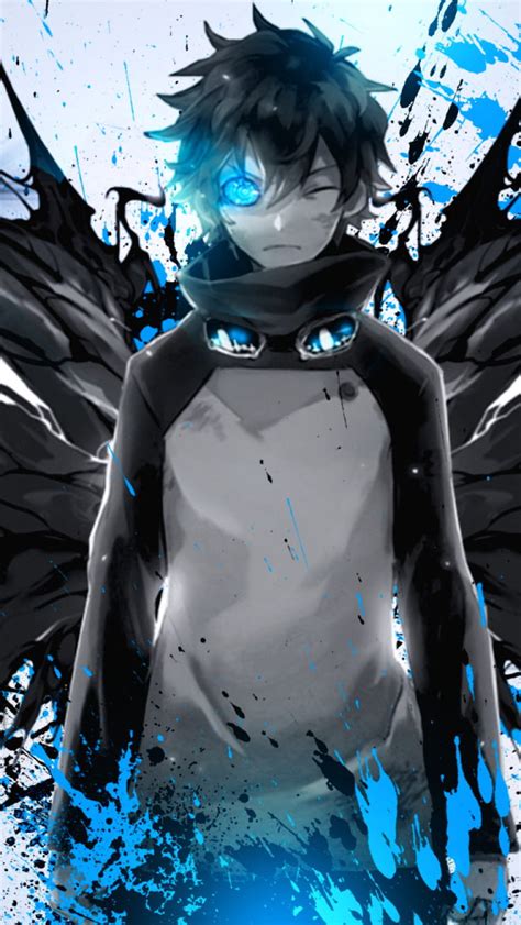 Discover images and videos about anime boy from all over the world on we heart it. Art Wallpaper • Wallpaper: Kekkai Sensen, anime, anime boys, blue, Leonardo Watch • Wallpaper ...
