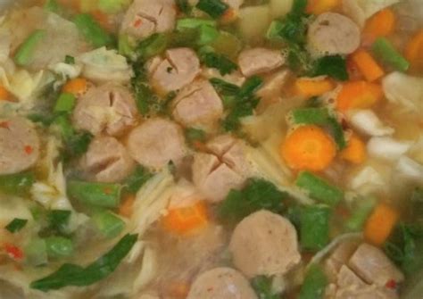 Kelezatan rasa yang dihasilkan pada halaman resep sayur sop bakso mantap ini belum tentu 100% akurat. Resep Sayur Sop Bakso Enak Dan Gurih : Sedap Sedap Sedap ...