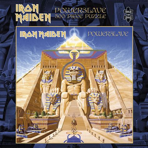 500 piece puzzle, based on the artwork from iron maidens fifth studio album powerslave. Powerslave | Iron Maiden Puzzle | EMP