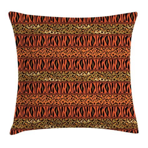 Rated 4.5 out of 5 stars. African Throw Pillow Cushion Cover, Leopard and Cheetah ...