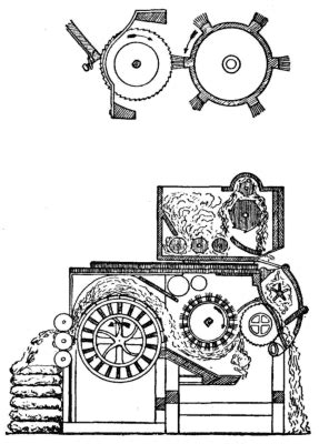 Learn how to draw cotton gin pictures using these outlines or print just for coloring. Textiles, William H. Dooley