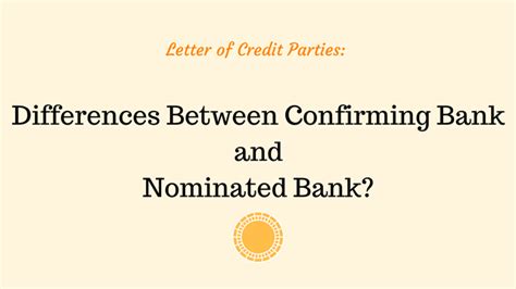 A confirmed lc requires confirmation by the buyer's bank or any other bank deemed reliable by the seller. What are the Differences Between Confirming Bank and ...