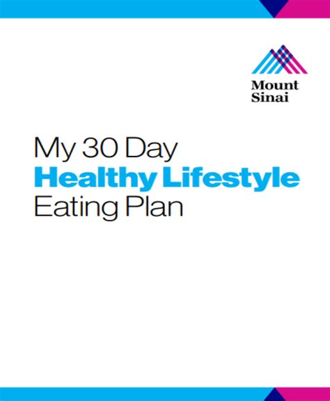 7+ 30-Day Meal Plan Templates - PDF | Free & Premium Templates