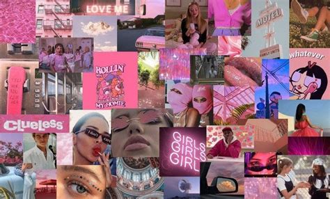 Explore a wide range of the best aesthetic baddie on besides good quality brands, you'll also find plenty of discounts when you shop for aesthetic baddie. Pink Baddie Aesthetic Collage Wallpaper Laptop - canvas-isto